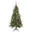 Artificial Hinged Christmas Tree Green PE and PVC-430575876-430575877