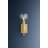 Narrowsburg Wall Sconce in Aged Brass