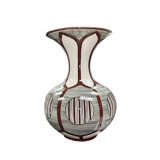 African Handmade Ceramic Table Vase