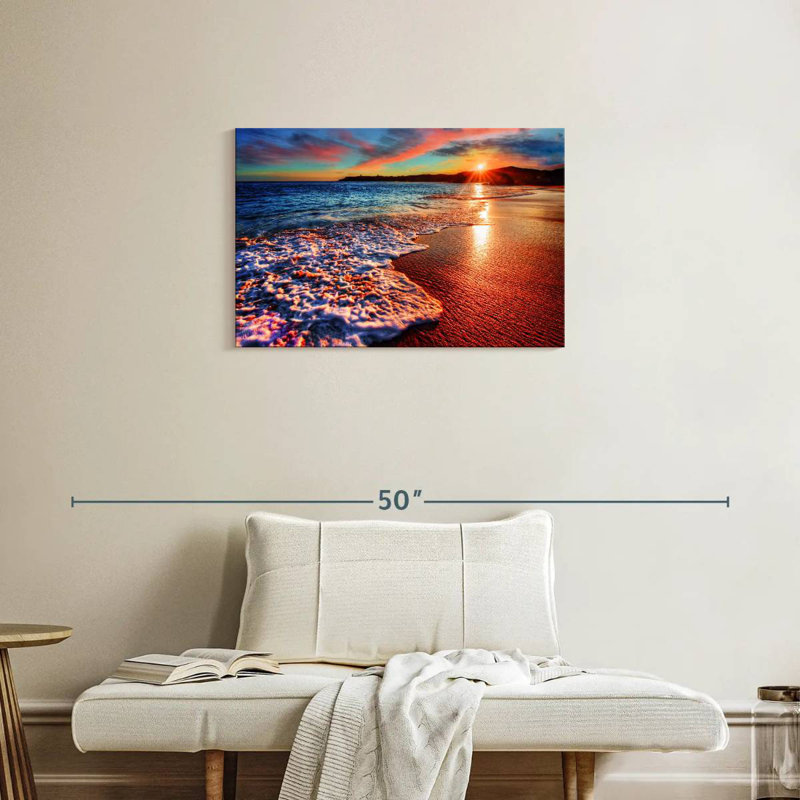 Gillard Coastal Sunset Glow, 20" H x 30" W