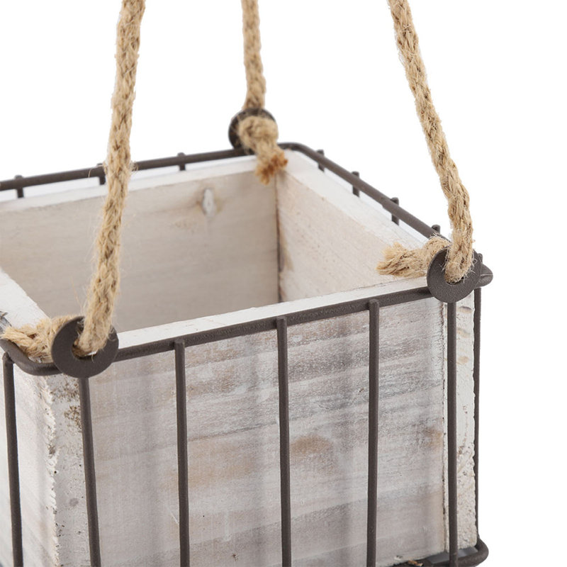 Maison Jardin Rangement mural Suspensions pour pots de fleurs
