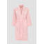 Doris Cotton Blend Terry Cloth Girl/ Woman+ Above Knee Bathrobe with Pockets-73523249
