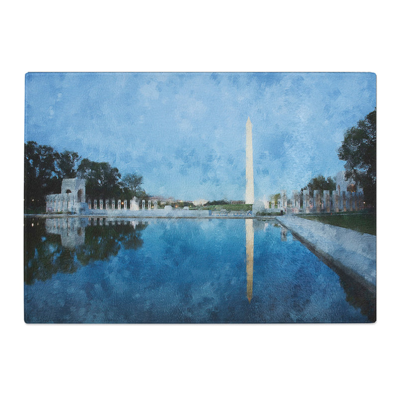The Washington Monument Vol.4 Chopping Board, 0.4cm H x 28.5cm W x 39cm L