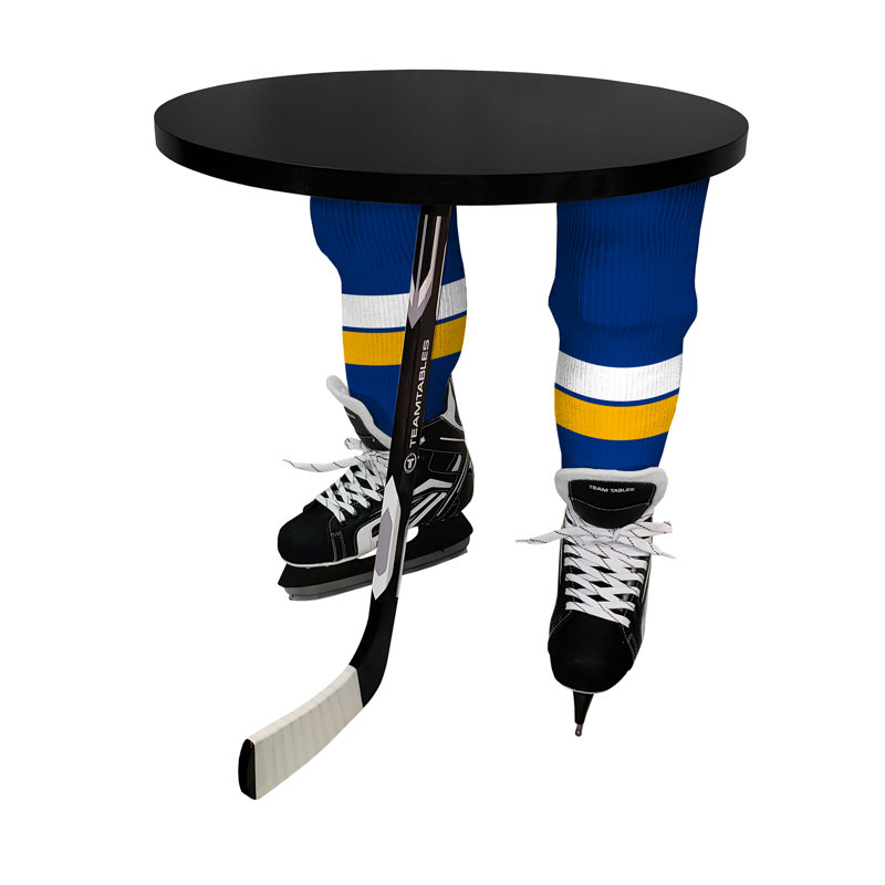 Table de bout à 3 pieds, Noir, Noir, Blues de St. Louis