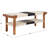 Munich Bench With Shelf