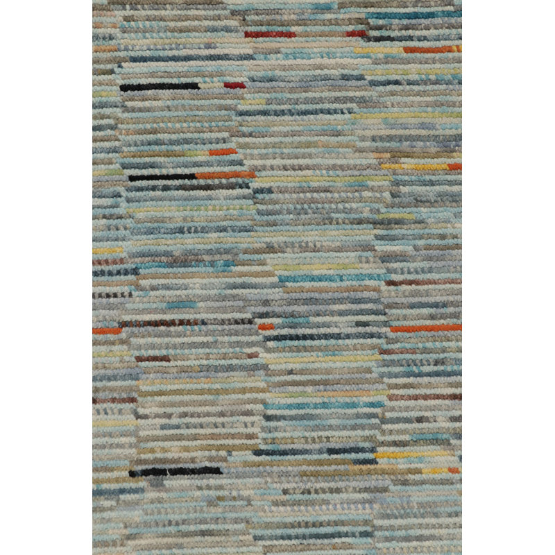 Modern One-of-a-Kind 8'0X10'5 Hand Knotted Area Rug