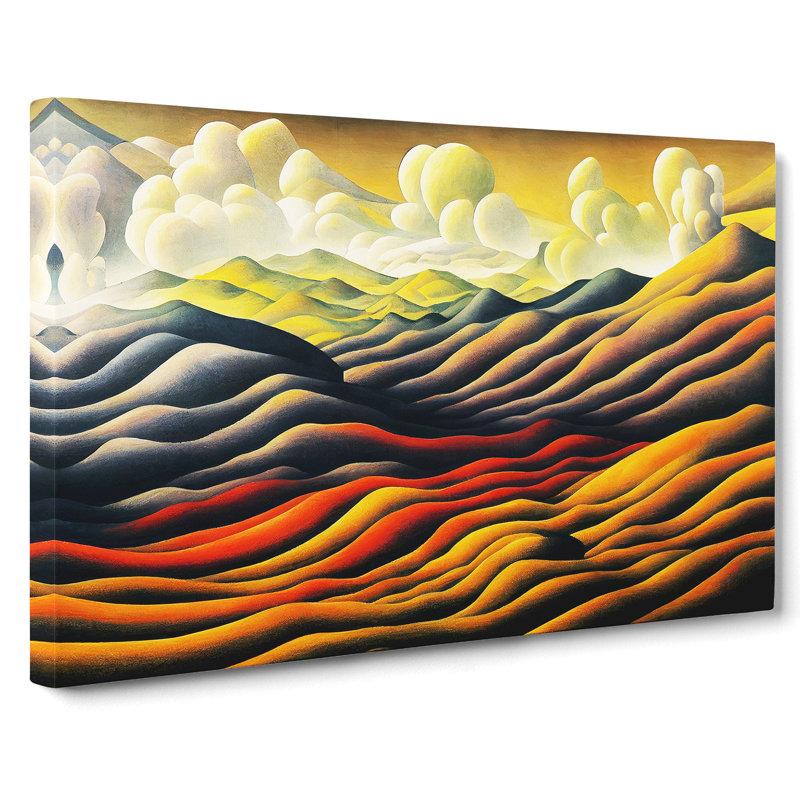 Enchanting Mountain Landscape - Wrapped Canvas, 35cm H x 50cm W x 3cm D