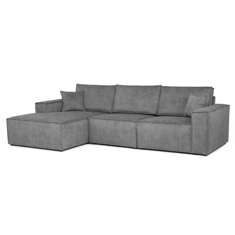 Alazne 4 Seater Sofa & Chaise, Left Hand Facing