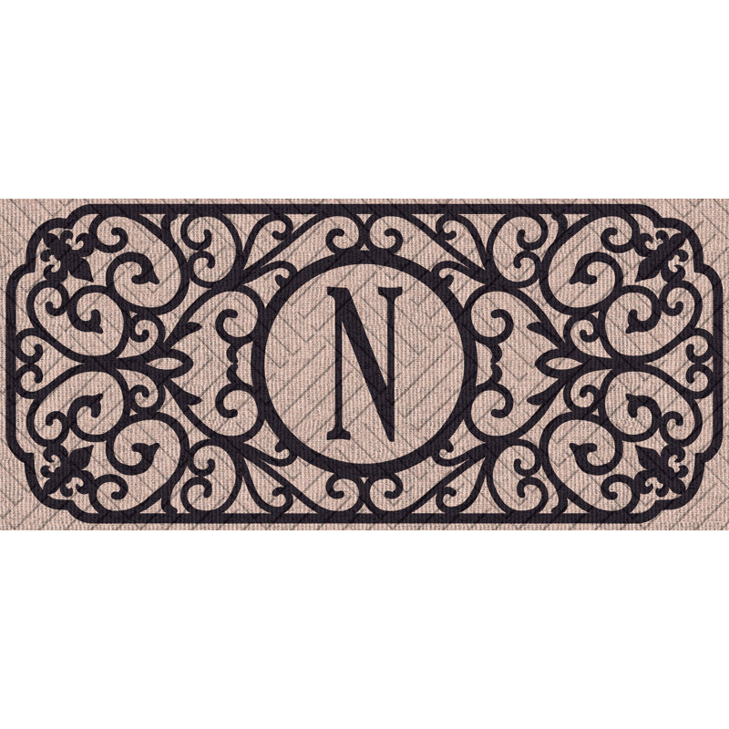 Atrakchi Non-Slip Outdoor Doormat, N