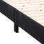 Lit double contemporain de style contemporain avec capitonnage à canaux verticaux, éclairage à commande tactile à DEL, garniture cloutée et tablette de tête de lit 3 options de gradation, tête de lit, tablettes de rangement-129996425-129996424