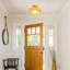 Plafonnier semi-encastré Mid-Century moderne beige-192200019