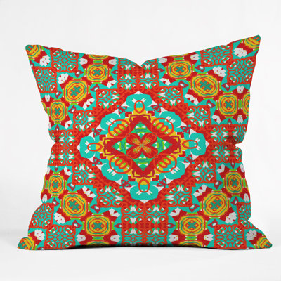 Lisa Argyropoulos Bohemia Garden Delight Indoor/Outdoor Throw Pillow