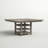 Kenia Extendable Pine Solid Wood Dining Table