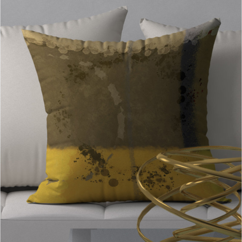 Reversible Throw Pillow, 24" x 24"