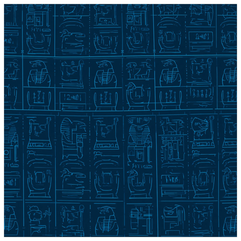 Coussins décoratifs égyptiens, 26 x 26 pouces