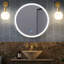 Aluminium Round Mirror-2135619932