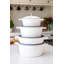 MasterClass Cast Aluminum Round Casserole-124594723-124594731
