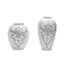 Set Of 2 Blue And White Vase