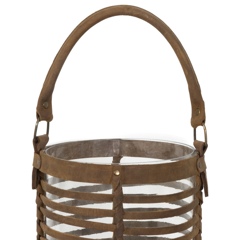 Finn Hurricane Candle Holder, 18.5" H x 8.5" W x 8.5" D