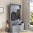 38" 3-In-1 Entryway Hall Tree with Storage Bench, Coat Rack with Four Hooks and Shoe Storage, Gray