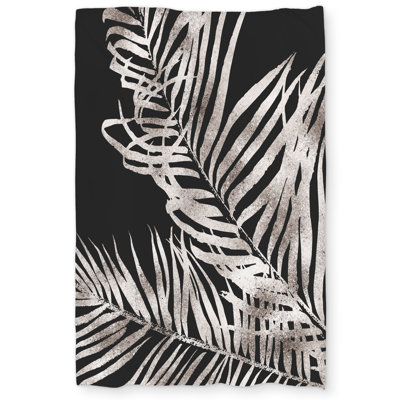 Tropical Gold Leaves Duvet Cover - Exotic Home Decor