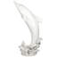 Statue de dauphin tropical sautant