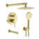 Circular Pressure-Balanced All-In-One Kit with Rough in-Valve