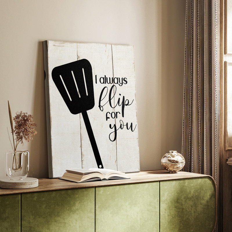 Flip For You - Gallery Cavas, H 12 po x l 8 po