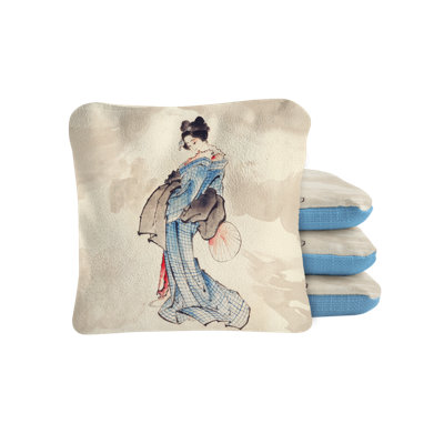 Femme japonaise par Katsushika Hokusai Synergy Pro Cornhole Sacs