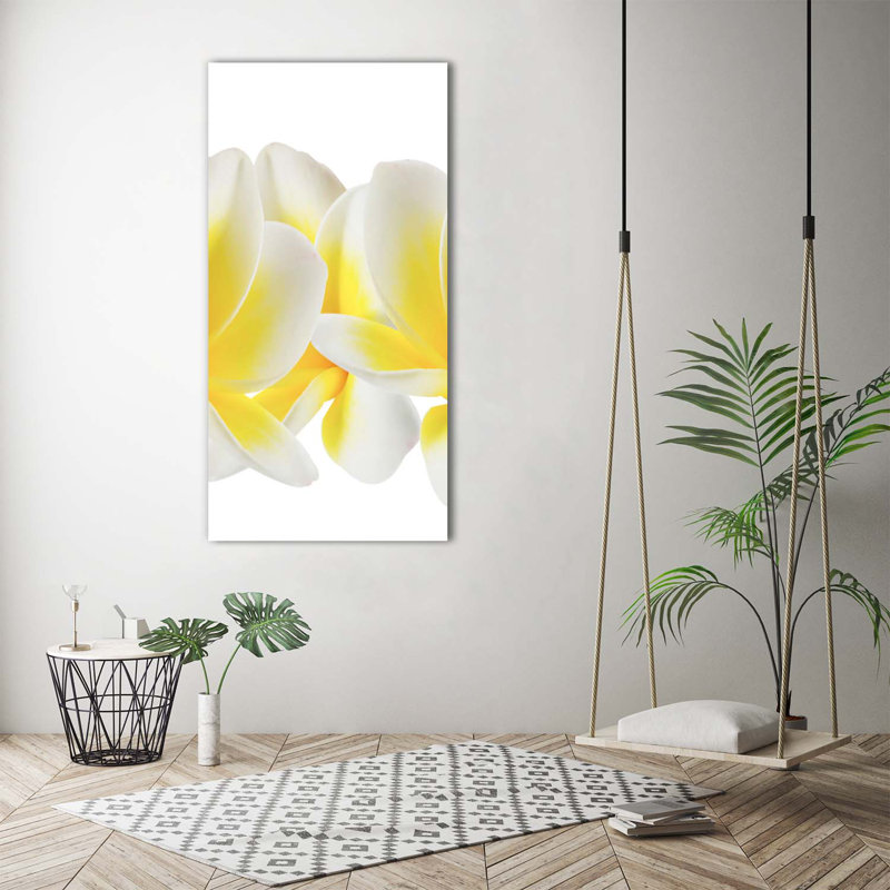 Plumeria - Wrapped Canvas Print