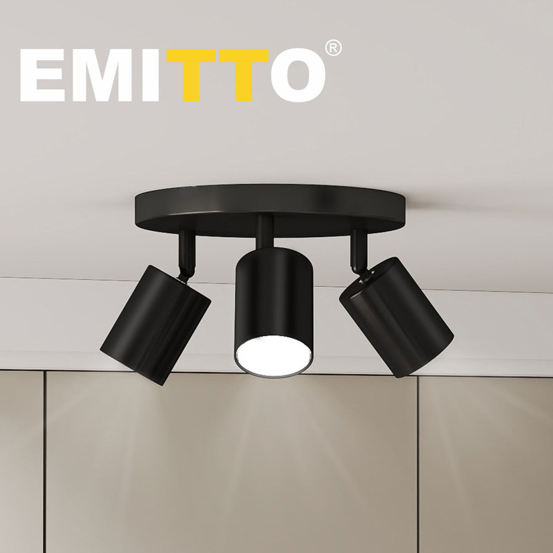 Steel Spotlight, Black, Black