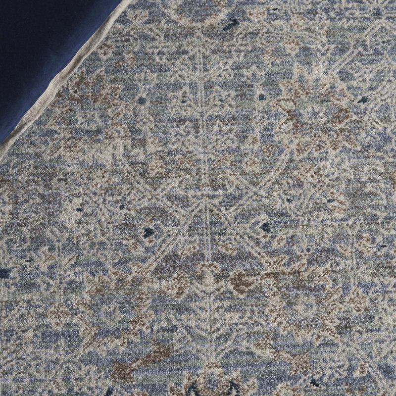 Tapis oriental à patine antique Mekenzie, Rectangle 5 pi 3 po x 7 pi 7 po