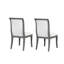 Ensemble de 2 chaises de salle à manger rembourrées Finish-466472349