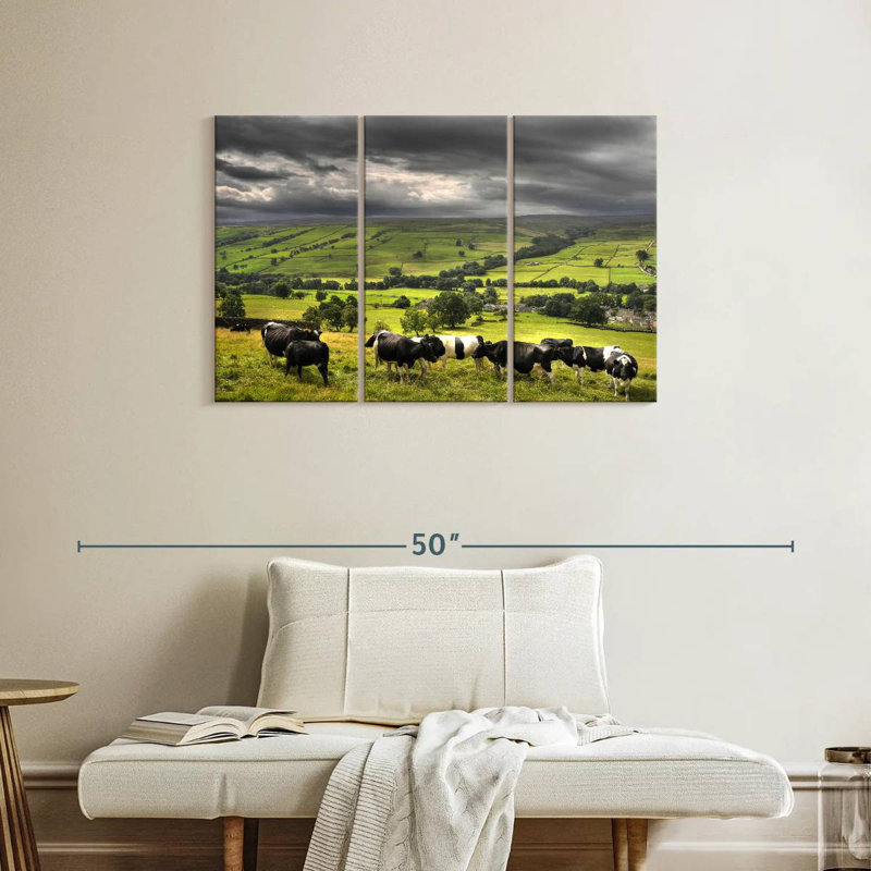 Brampt Simple Cow Herd, 24" H x 38" W