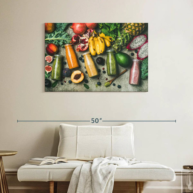 Yarlin Bottled Fruit Smoothie, 26" H x 39" W
