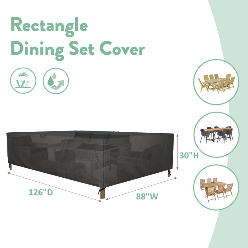 Housse pour ensemble repas