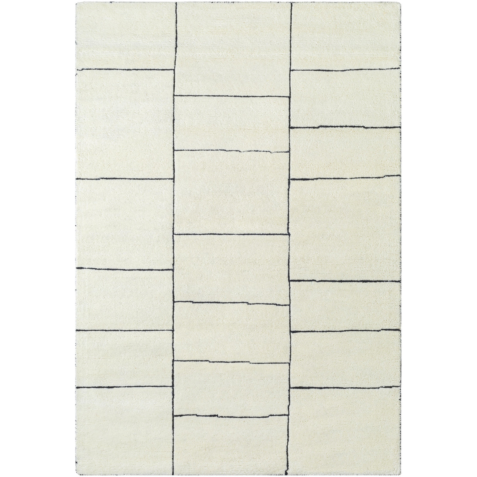 Caely Hand-Tufted Geometric Rug, Rectangle 5' x 7'6"