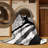 Machine Washable Coleford Tennis Serve Pose Sleek & Chic Modern Arc Rug in Gray – Black Binding-703233197