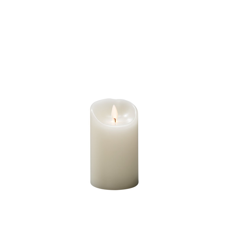 Unscented Flameless Battery Candle, 1, 12.7cm H x 7.5cm W x 7.5cm D