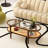 Akinola Glass Top Single Coffee Table-113110894