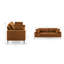 Etta 214.1Cm Velvet Square Arms Sofa-982565714