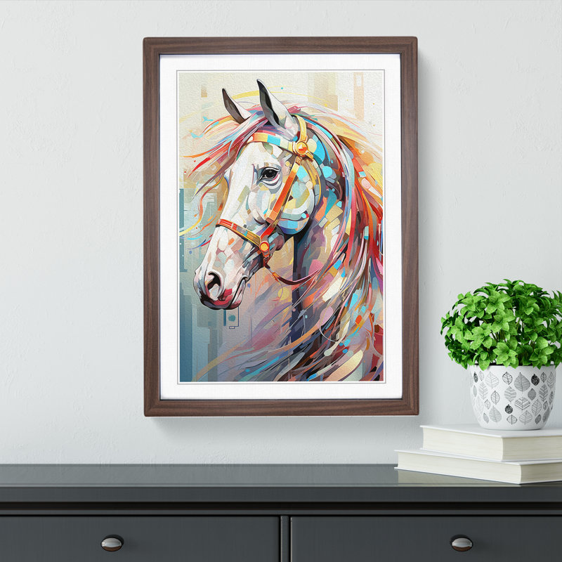 Horse Futurism No.2 - Framed Print