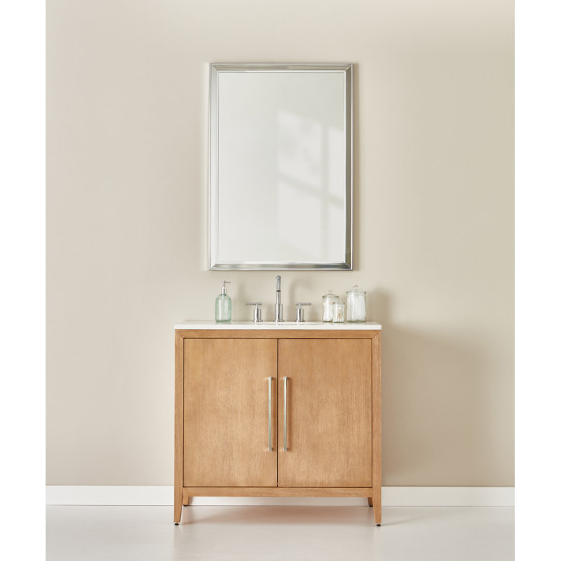 Willow Mirror Polished Chrome