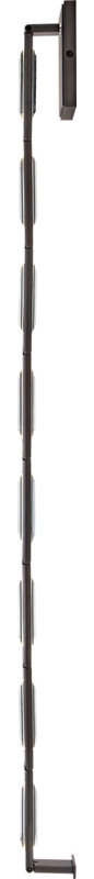 Catena Sconce, 43.8" H x 0.8" W x 0.9" D, Bronze, 3000