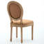 Chaises de salle à manger de style français avec cadre en bois massif brun clair et 2 coussins intérieurs en mousse à ressorts en mousse souple à ressorts 19,27 po de largeur 14,47 lb Poids du produit 38,5 Profondeur de l'emballage 12,2 18,3 Hauteur-2013995301