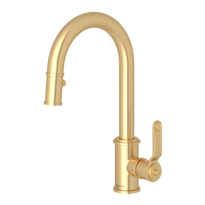 Armstrong™ Pull-Down Bar Faucet with Accessories, Satin English Gold