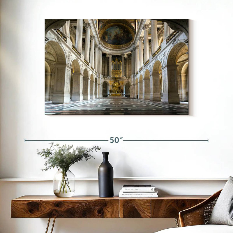 Versailles Interior, 26" H x 39" W