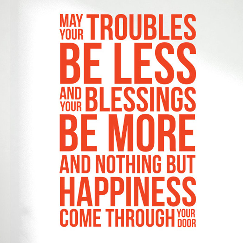 Wall Decal, Medium, Orange
