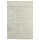 Ikat Area Rug in Ivory