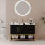 Meuble-lavabo autoportant moderne 36 po avec lavabo en céramique sans couture et plateau en pierre frittée-1130981273-1130981275-1130981270
